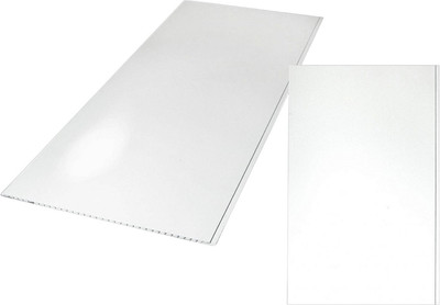 Панель ПВХ Sanrelia Альянс Ultra Белый глянец (2500x250x7мм)