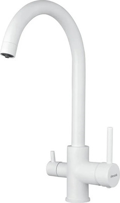 Смеситель Shevanik S128C (белый)