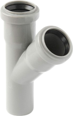 Тройник внутренней канализации Valfex ПП 110-50/45