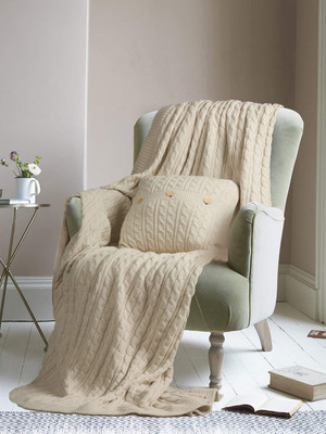 Плед Sofi de Marko Джовани 160x220 / Пл-ДЖсвб-160х220 (светло-бежевый)