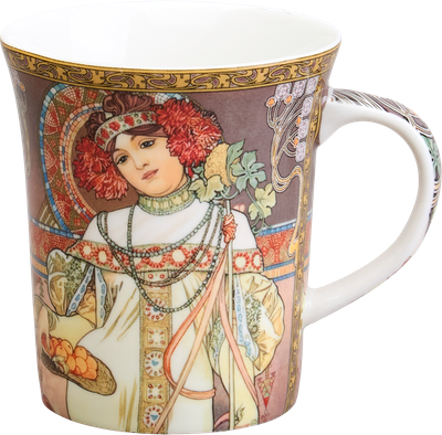 Кружка Lefard Времена года А. Муха 104-1036