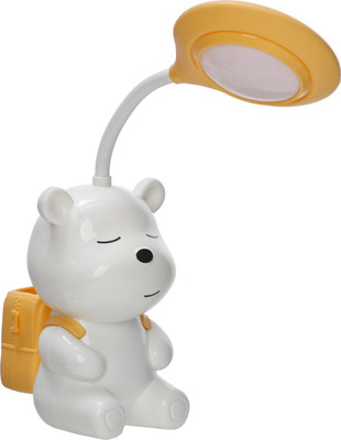 Ночник Risalux Медвежонок 10184718 (белый/желтый)