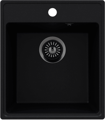 Мойка кухонная Maunfeld Perla 425 MFQS-425B (черный)