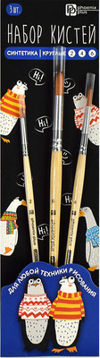 Набор кистей Феникс+ Арт-братва / 66069 (3шт)