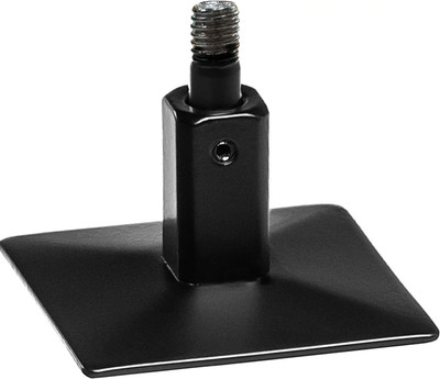 Держатель для полотенцесушителя Ростела Квадрат без кольца Ral 9005