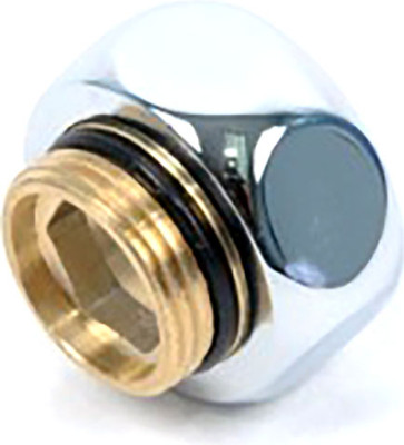 Фитинг для полотенцесушителя Luxon 3/4"x1/2" со сгоном г.ш. (хром)