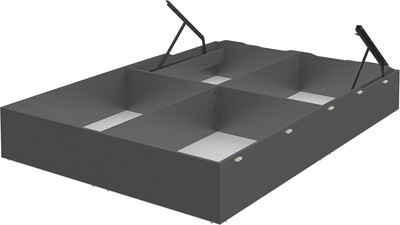 Ящик бельевой для кровати Мебель-Неман ВК-14 МН-038-02-120-С2 (графит)