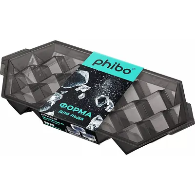 Форма для льда Phibo 431225213 (черный)