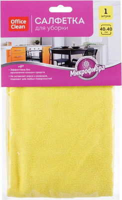 Салфетка хозяйственная OfficeClean Универсальная 40x40 / 304816