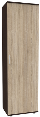 Шкаф-пенал Интермебель К-002 (дуб венге/дуб сонома)