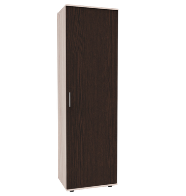 Шкаф-пенал Интермебель К-002 (шимо светлый/дуб венге)