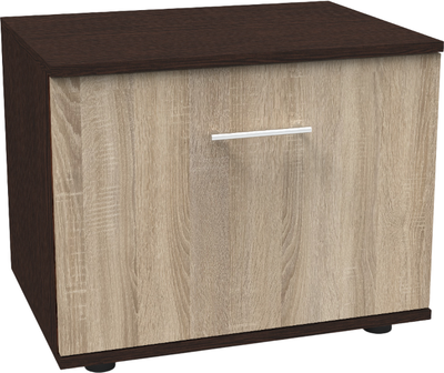 Тумба Интермебель К-003 (дуб венге/дуб сонома)