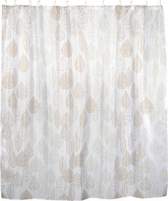 Шторка-занавеска для ванны Рыжий кот Листья SC-PE-51 / 108997