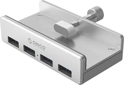 USB-хаб Orico MH4PC-10-SV-BP (серебристый)