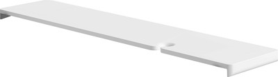 Полка на ванну Salini Gabbiano Basic 1906202M (S-Stone, белый матовый)