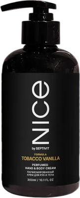 Крем для тела NICE by Septivit Tobacco Vanilla Парфюмированный для рук и тела (300мл)