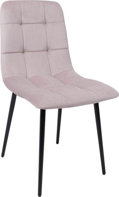 Стул Алвест AV 406-N (бежевый бархат Confetti smoke/черный)