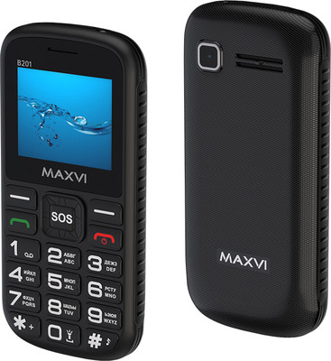 Мобильный телефон Maxvi B201 (черный)