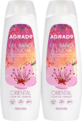 Набор гелей для душа Agrado Bath & Shower Gel Oriental (2x750мл)