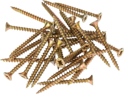 Саморез MFIX Универсальный 6.0x200 неполная резьба желтый цинк (100шт)