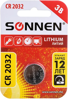 Батарейка Sonnen CR2032