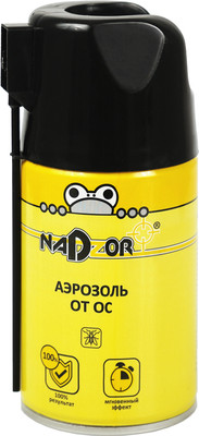 Аэрозоль от насекомых Nadzor Дихлофос №1 от ос (250мл)