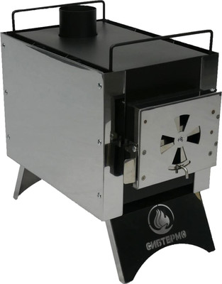 Печь походная СИБТЕРМО Сибирка / 00410204 (средняя, нержавеющая сталь)