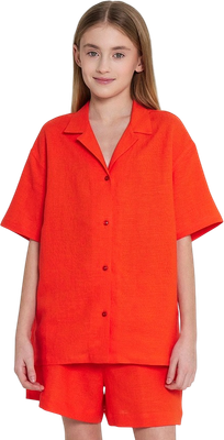 Рубашка детская Mark Formelle 117930 (р.158-80, оранжевый)