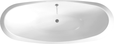 Ванна из искусственного мрамора Belux Ромео ВР-1750 (18, белый матовый)