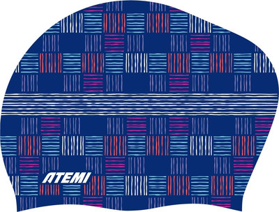 Шапочка для плавания Atemi long hair cap Chess field / TLH1CF (принт)