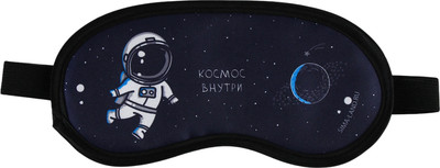 Маска для сна Svoboda Voli Космос / 3877932 (черный)