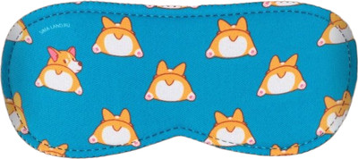 Маска для сна Svoboda Voli Корги / 9112983 (голубой)