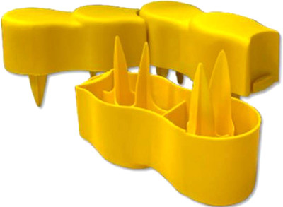Бордюр садовый Белпласт Набор бортиков (желтый)