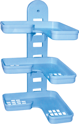 Полка для ванной Белпласт С120-2830 (голубой)