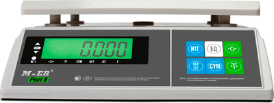 Весы торговые Mertech 326 AFU-3.01 Post II LCD 3058 мр147