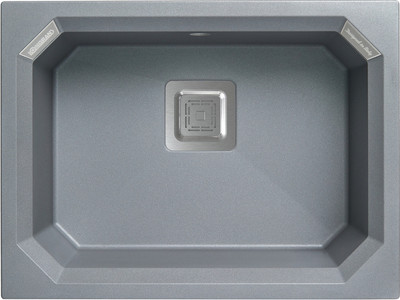 Мойка кухонная Longran Octagon OCG610.457 (крома)