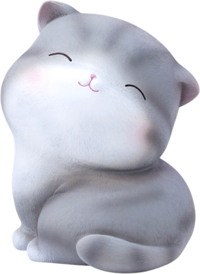 Копилка ILikeGift Cat / BB1082-1-4 (серый)