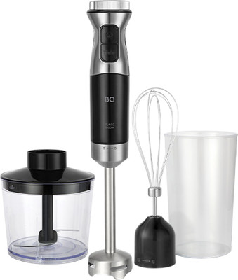 Блендер погружной BQ HB533PS (черный/сталь)