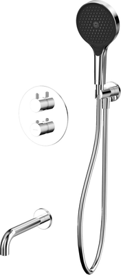 Душевой гарнитур со смесителем Whitecross Y YSET10TOPCR (хром)