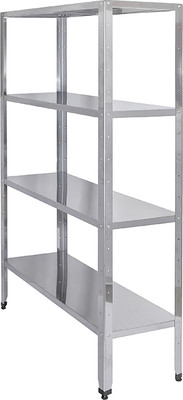 Стеллаж металлический Luxstahl Кухонный СР-1800x1300x500/4 / мко139