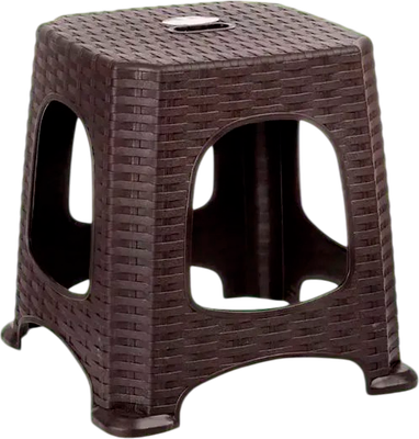 Табурет Эльфпласт Ротанг малый EP256 (серо-коричневый)