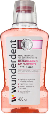 Ополаскиватель для полости рта Modum Wunderdent Total Care для чувствительных зубов (400мл)