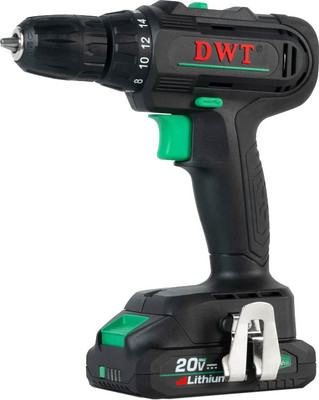 Аккумуляторная дрель-шуруповерт DWT ABSP-20 / NF-2 BMC