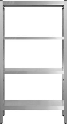 Стеллаж металлический Luxstahl Кухонный СУ-1800x1000x440-4 / мко1123