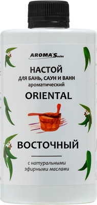 Ароматизатор для бани Aroma Saules Настой Восточный для бань, саун и ванн (400мл)