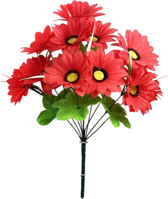 Искусственный букет No Brand Герберы с осокой / БС038к