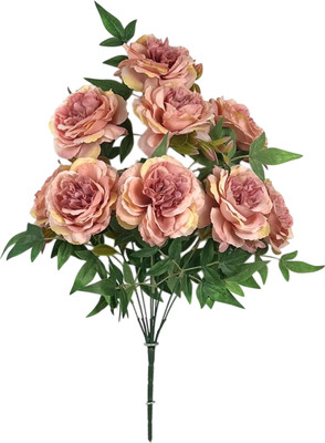 Искусственный букет No Brand Розы / БС115персиковый