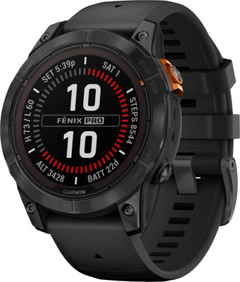 Умные часы Garmin Fenix 7 Pro Solar 47mm / 010-02777-01 (сланцево-серый/черный)