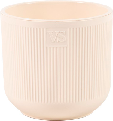 Кашпо VipSet Росси с дренажной системой (1.9л, крем)