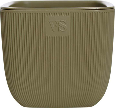 Кашпо VipSet Фабио с дренажной системой (1.95л, оливка)